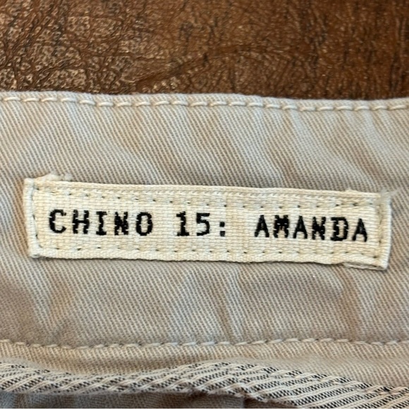 Max Mara Weekend Khaki Tan Chino Pants Amanda Size 12 - Picture 7 of 7